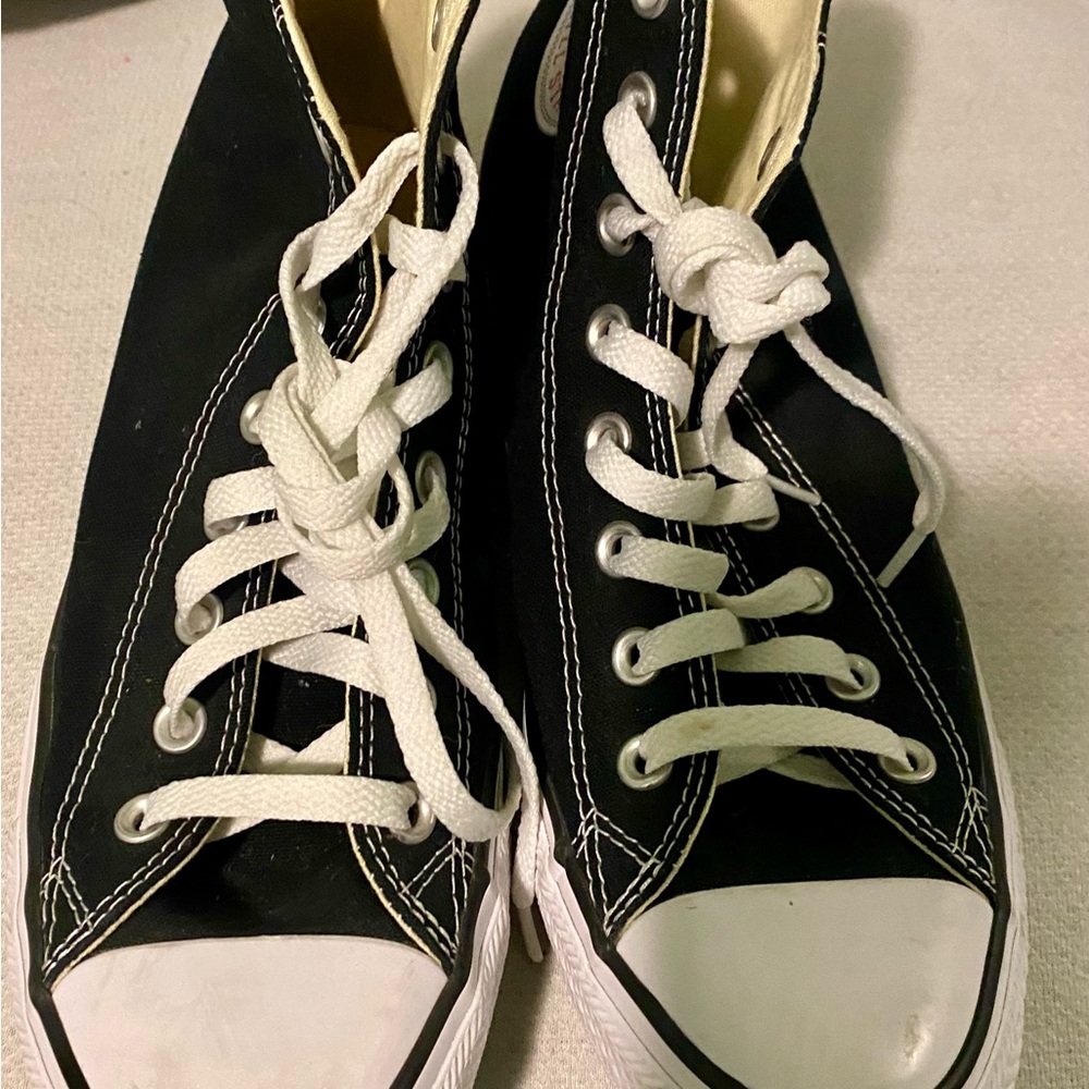 Chuck Taylors Women 10 men 8.5 size
